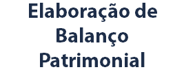 Elaboração de Balanço Patrimonial