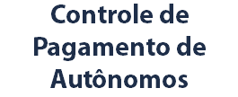 Controle de Pagamento de Autônomos